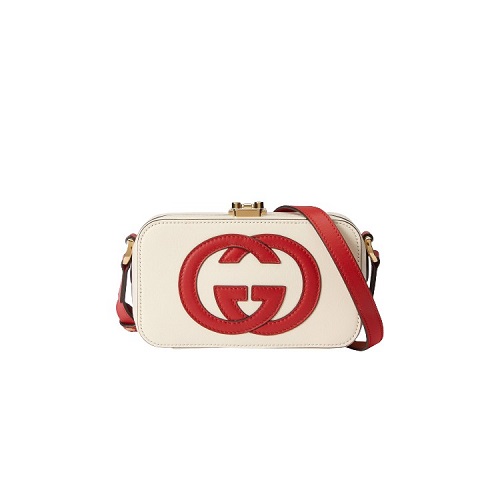 [스페셜오더]GUCCI-658230 9397 구찌 화이트 인터로킹 G 미니 백