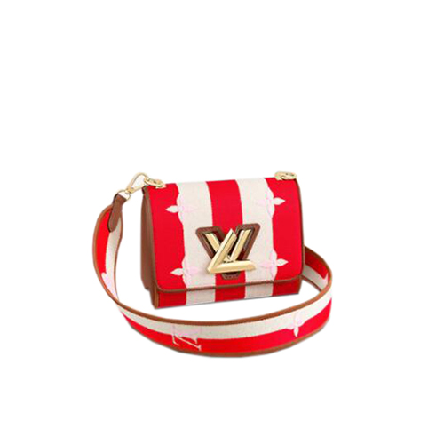 [스페셜오더]LOUIS VUITTON-M57722 루이비통 레드 스트라이프 캔버스 트위스트 PM