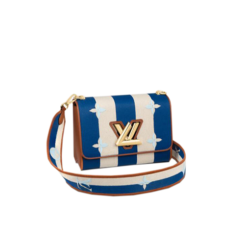 [스페셜오더]LOUIS VUITTON-M57659 루이비통 블루 스트라이프 캔버스 트위스트 MM