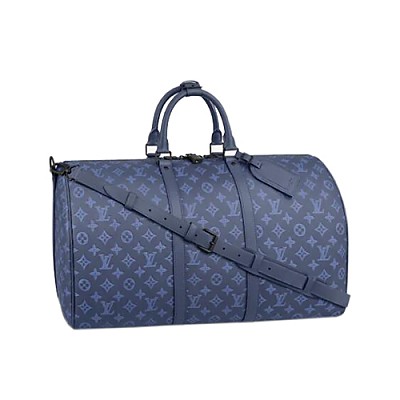 [스페셜오더]LOUIS VUITTON-M45731 루이비통 네이비 모노그램 쉐도우 키폴 반둘리에 50