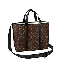 LOUIS VUITTON-N40702 루이비통 다미에 데님 위켄드 토트