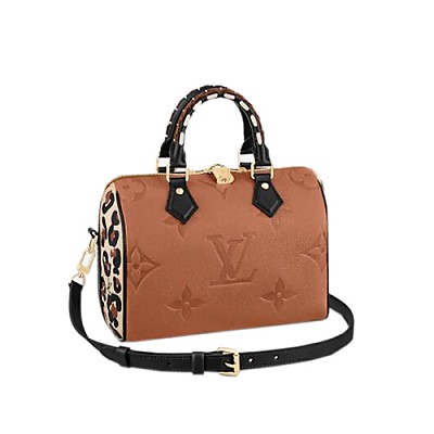 LOUIS VUITTON-N40700 루이비통 다미에 데님 스피디 반둘리에 25