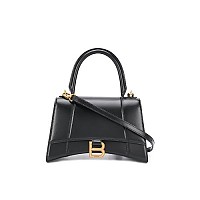 [스페셜오더]BALENCIAGA-593546 발렌시아가 화이트 그레인 아워글래스 스몰 탑 핸들백