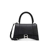 [스페셜오더]BALENCIAGA-593546 발렌시아가 화이트 그레인 아워글래스 스몰 탑 핸들백