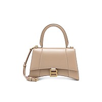 [스페셜오더]BALENCIAGA-593546 발렌시아가 화이트 그레인 아워글래스 스몰 탑 핸들백