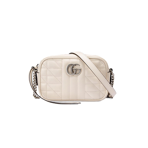 [스페셜오더]GUCCI-634936 9022 구찌 GG 마몽 화이트 미니 숄더백