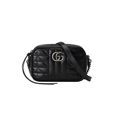 [스페셜오더]GUCCI-634936 1000 구찌 GG 마몽 블랙 미니 숄더백