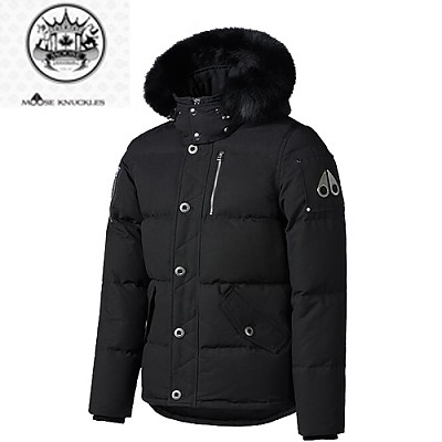 MOOSE KNUCKLES-10206 무스너클 블랙 MENS 3Q 패딩 남성용