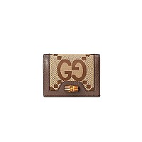 [스페셜오더]GUCCI-658244 1000 구찌 블랙 다이애나 뱀부 카드 케이스 지갑