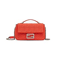 [스페셜오더]FENDI-8BR793 펜디 퍼플 더블 F 미디 바게트 체인