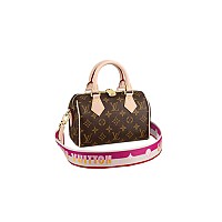 LOUIS VUITTON-M11276 루이비통 화이트 모노그램 스피디 반둘리에 20