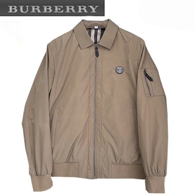 BURBERRY-02211 버버리 블랙 TB 패치 장식 바람막이 쟈켓 남성용