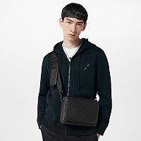 LOUIS VUITTON-M12490 루이비통 올리브 그린 모노그램 섀도우 트리오 메신저