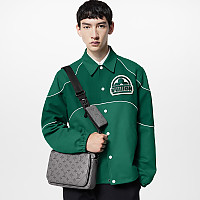 LOUIS VUITTON-M12490 루이비통 올리브 그린 모노그램 섀도우 트리오 메신저