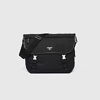 PRADA-2VH176 프라다 밀리터리/캐러멜 리나일론 벨트백 18cm