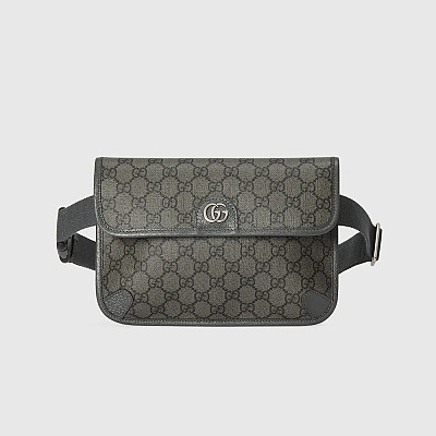 GUCCI-752597 구찌 그레이/블랙 오피디아 GG 스몰 벨트백 24cm