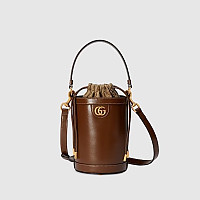 GUCCI-777166 구찌 베이지 프린트 미니 버킷백 16cm