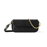 LOUIS VUITTON-M83637 루이비통 블루 모노그램 앙프렝뜨 월릿 온 체인 아이비