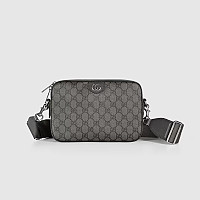 GUCCI-‎699439 구찌 블루/블랙 오피디아 GG 크로스백 23.5cm