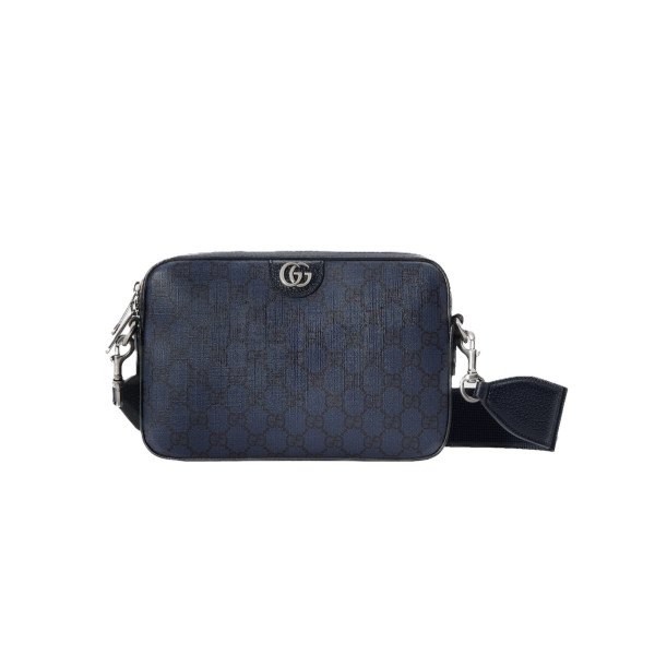 GUCCI-‎699439 구찌 블루/블랙 오피디아 GG 크로스백 23.5cm