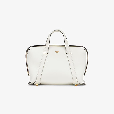 FENDI-8BL152 펜디 화이트 미디엄 365 보스턴 백 27.5cm