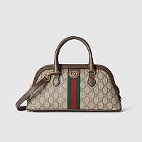 GUCCI-795249 9682 구찌 오피디아 오트밀 스몰 탑 핸들백