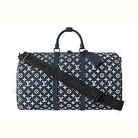 LOUIS VUITTON-M11596 루이비통 블랙 브러시드 모노그램 키폴 반둘리에 50