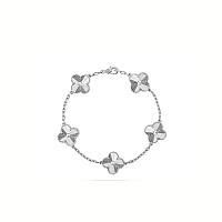 VAN CLEEF ARPELS-VCARP2 반클리프 로즈 골드/블랙 빈티지 알함브라 브레이슬릿