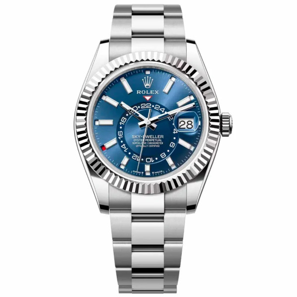 [ZF]ROLEX-롤렉스 스카이-드웰러 블루 904L SS 1:1 Best Edition 42mm