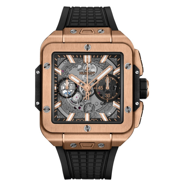 [BBF]Hublot-스퀘어 뱅 유니코 18K 킹골드 레플리카에디션 42mm 1:1 Best Edition - 821.OX.0180.RX