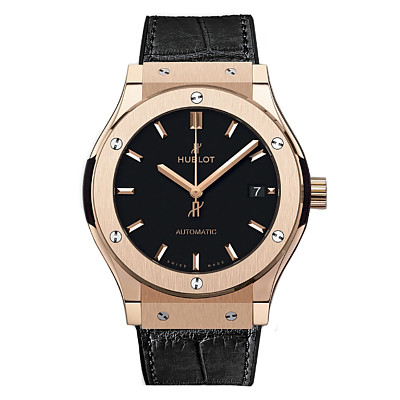 [JJZ]Hublot-클래식 퓨전 세라믹 킹 골드 블랙 42mm Swiss Sellita SW300 1:1 Best Edition - 542.CO.1181.RX