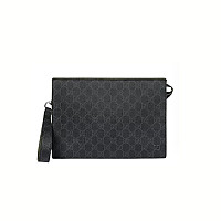 GUCCI-768255 1052 구찌 블랙/블루 바이컬러 GG 파우치