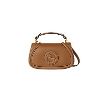 GUCCI-815714 6207 구찌 레드 가죽 구찌 블론디 스몰 탑 핸들백