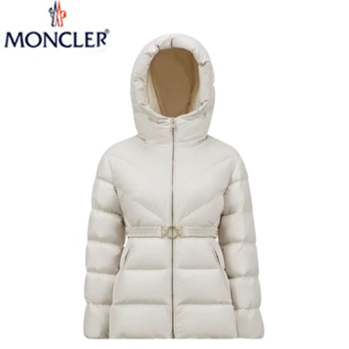 MONCLER-J20931 몽클레어 화이트 Brosse 쇼트 다운 재킷 여성용