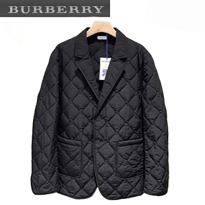 BURBERRY-10191 버버리 카키 나일론 퀄팅 재킷 남성용