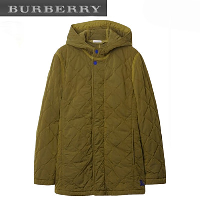 BURBERRY-80839571 버버리 블랙 퀼팅 나일론 재킷 여성용