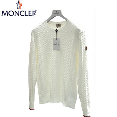 MONCLER-10218 몽클레어 블랙 니트 코튼 스웨터 남성용