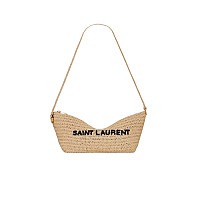 SAINT LAURENT-667490 생 로랑 블랙 LE RAFIA 크로스백***임시품절***