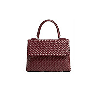 BOTTEGA VENETA-776783 보테가 베네타 블랙 패티 탑 핸들 백