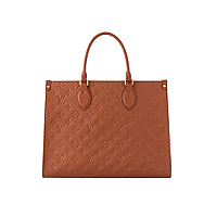 LOUIS VUITTON-M13189 루이비통 그레이 모노그램 데님 온더고 MM