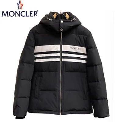 MONCLER-11204 몽클레어 아이보리 스트라이프 장식 패딩 남여공용