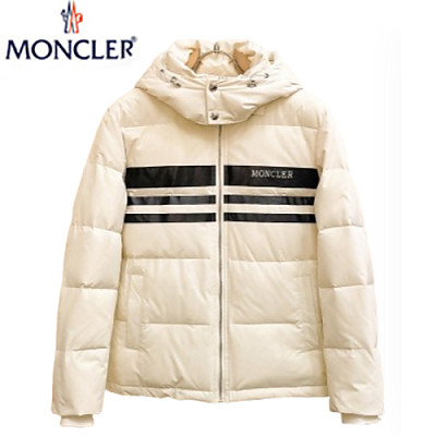 MONCLER-11203 몽클레어 블랙 스트라이프 장식 패딩 남여공용