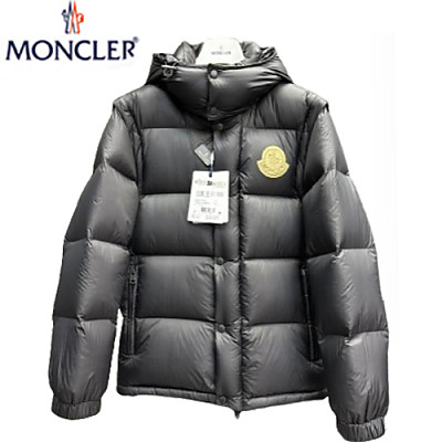 MONCLER-J20911 몽클레어 네이비 Cyclone 2-in-1 쇼트 다운 재킷 남여공용