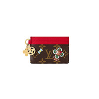 LOUIS VUITTON-M13645 루이비통 제스티 라임 모노그램 앙프렝뜨 LV 참 카드 홀더