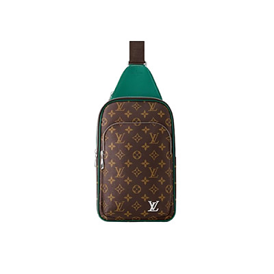 LOUIS VUITTON-M11702 루이비통 카키 그린 모노그램 그라디언트 에비뉴 슬링 백