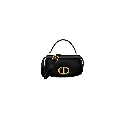 DIOR-M9370 디올 블랙 30 Montaigne Avenue 스몰 탑 핸들백