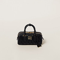 MIU MIU-5BB142 미우미우 블랙 아르카디 스몰 탑 핸들 백 22cm