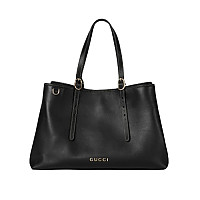 GUCCI-815213 9641 구찌 베이지/화이트 GG 엠블럼 미디엄 토트백