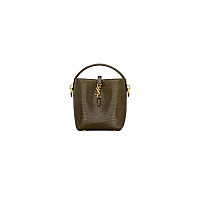 SAINT LAURENT-765870 생 로랑 레드 유광 가죽 미니 le 37