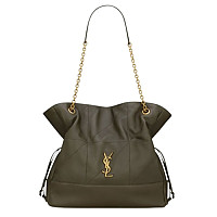 SAINT LAURENT-809824 생 로랑 블랙 램스킨 jamie 쇼퍼